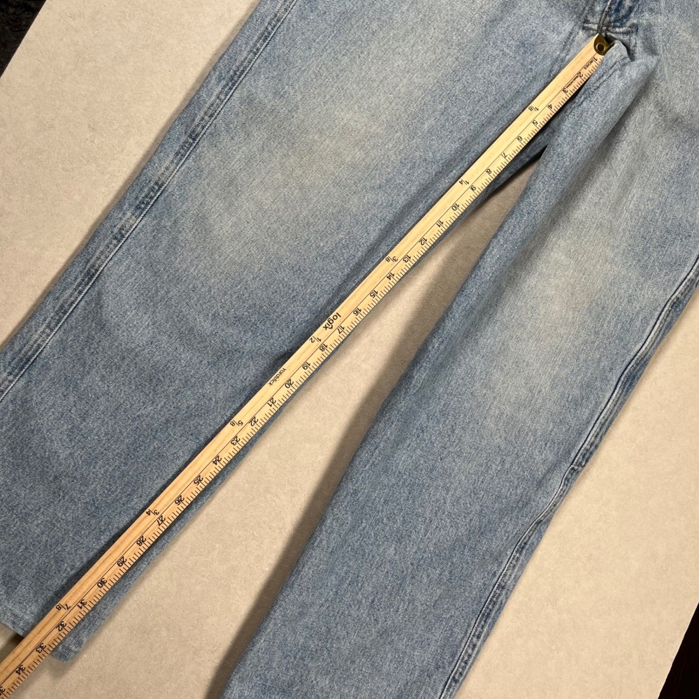 Marithe Francois Girbaud Carpenter Jeans Men 36x35 (actual 33") Blue Vintage 90s - Picture 8 of 11